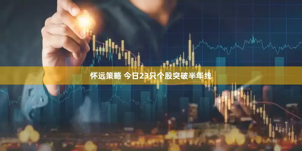 怀远策略 今日23只个股突破半年线